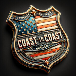 Designer shield with an American flag on it, the shield reads" c...