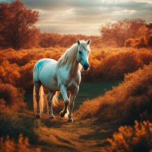 Imagine a world where unicorns roam freely in the heavenly realm