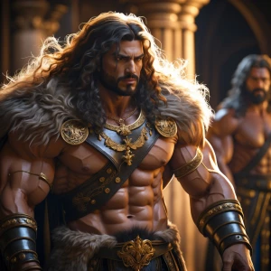 The muscular prince was bulging showing off esa verga in front o...