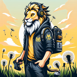 Imagine a young man, 23 to 25 years old, standing tall and effor...