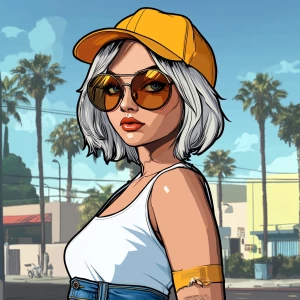 young, rebellious gta-style character. The character should have...