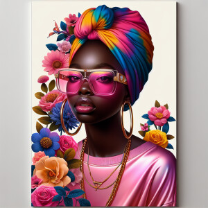 Create a glossy, ultra-realistic digital airbrush illustration w...