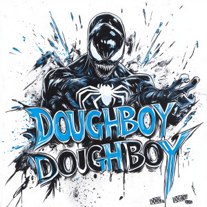 vividly colored and detailed ink splash airbrush image venom   h...