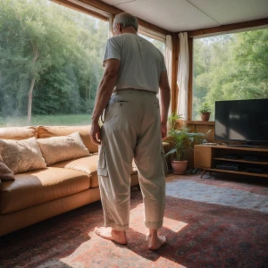 The middle of summer in a heat wave so intense that it was unbea...