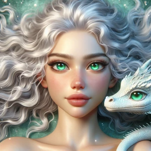 Create an 8K UHD, ultra-detailed image of a serene and enchantin...