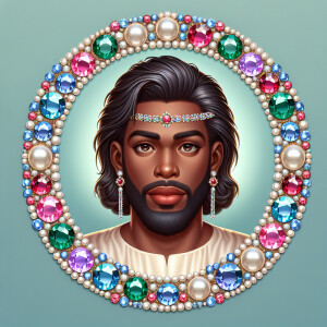 "Create a 3D realistic artwork featuring the phrase 'Jesus Saves...