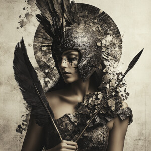 Athena  --sref 1052399410