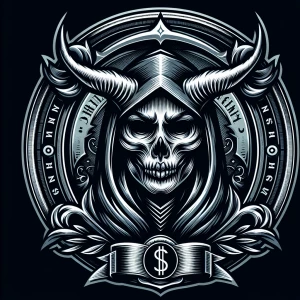 Grim reaper female nsfw black
background, extremely detailed mas...