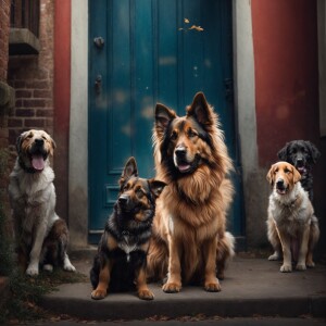 two man force a weak, really bust woman to strip in an alleyway