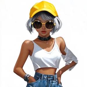 young, rebellious gta-style character. The character should have...