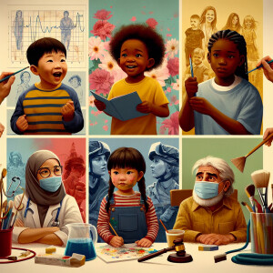 Children missing their Struggling mothers