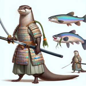 Samurai otter