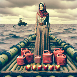 Create a faded color film photograph from 1972 of a gorgeous 23-...