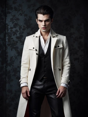 create a male vampire
