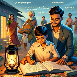 अर्जुन एक होशियार और मेहनती लड़का था। उसके माँ-बाप किसान थे — मा...