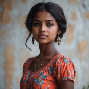 Pls can you create a very beautiful picture of a 19 year old gir...