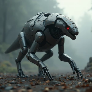 <lora:Horror3Flux:1.1> armadillo mech creature with Hyperrealist...