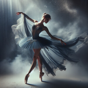 A female figure tastefully posed in an artistic context, adherin...