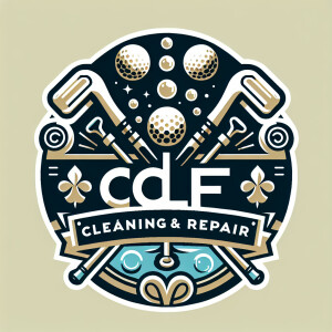 Design a simplistic and clean logo for 'Clean Swing Mobile Golf...