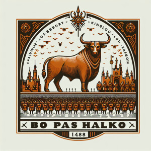 Emblem of Copper bull and minions kingdom with text CBO PASHALKO...
