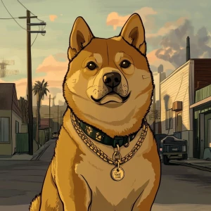 DOGE meme.., in GTA San Andreas and carton style