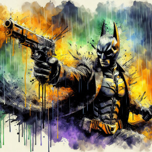 create A stunning watercolor splash art masterpiece featuring a...