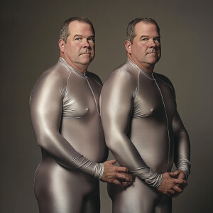 Create a photo illustration featuring head-to-toe portraits of t...