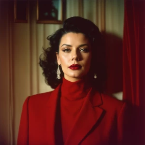 A representation of a Polaroid picture taken in the 1990s of a w...