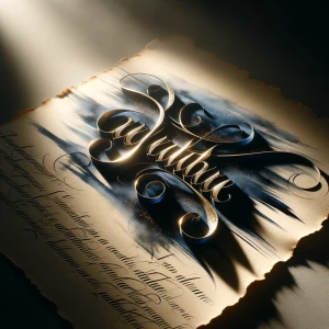 A close-up, dramatic studio shot. The name "Wesley L Gallegos" i...