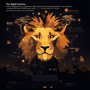 Visual Concept: "The Digital Lion"

1. Background:

A subtle gra...