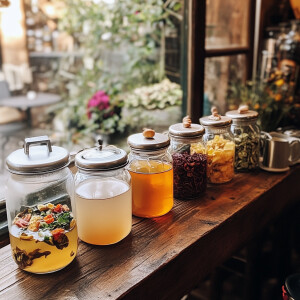 清茶店清茶菜单