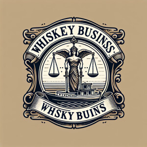 Design a sophisticated logo for a luxury boat named "Whiskey Bus...