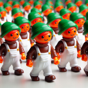 Willy Wonka oompa loompas