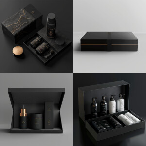 Luxurious product package box, high end product, minimalistic th...