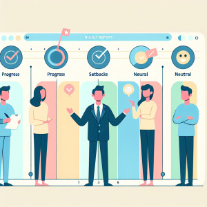 weekly report, no text