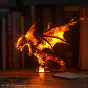 "In the dim glow of a room, a flick of a lighter releases a flam...