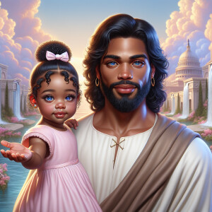 Create a 3D realistic artwork featuring the phrase 'Jesus Saves'...