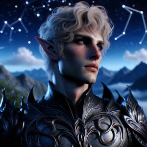 Caranthir-Ar-Fieniel from the Witcher uses magic to alter the st...