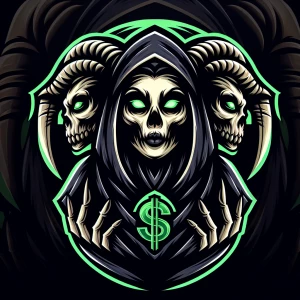 Grim reaper female nsfw black
background, extremely detailed mas...