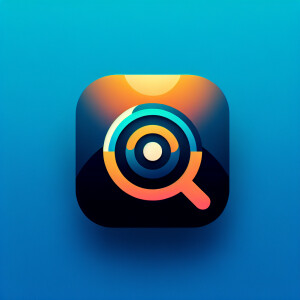 create new icon look for arc search app. The icon should be cons...