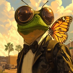 PEPE meme.i can cutch butterfly, in GTA San Andreas and carton s...