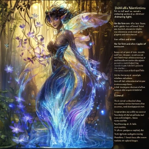 “Dahlia Valentina fit tall supple well endowed as a serene, ethe...