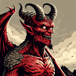 2010s devil illustration
