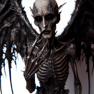 Venom as Jack skeleton gothic fantasy Tim Burton hr giger dark s...