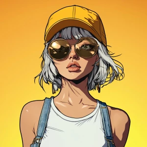 young, rebellious gta-style character. The character should have...