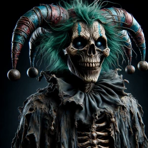 A decayed Joker  in the style of H.P. Lovecraft. Joker  appears...