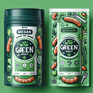 Design a modern, visually appealing, eco-friendly, and appetizin...