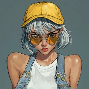 young, rebellious gta-style character. The character should have...