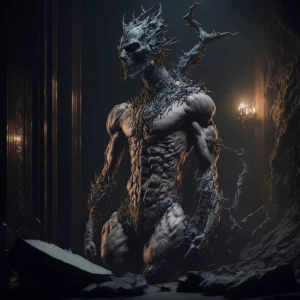 Create an illustration inspired by the character lust from the S...