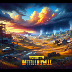the voluminous text " axup zaman “ pubg style background